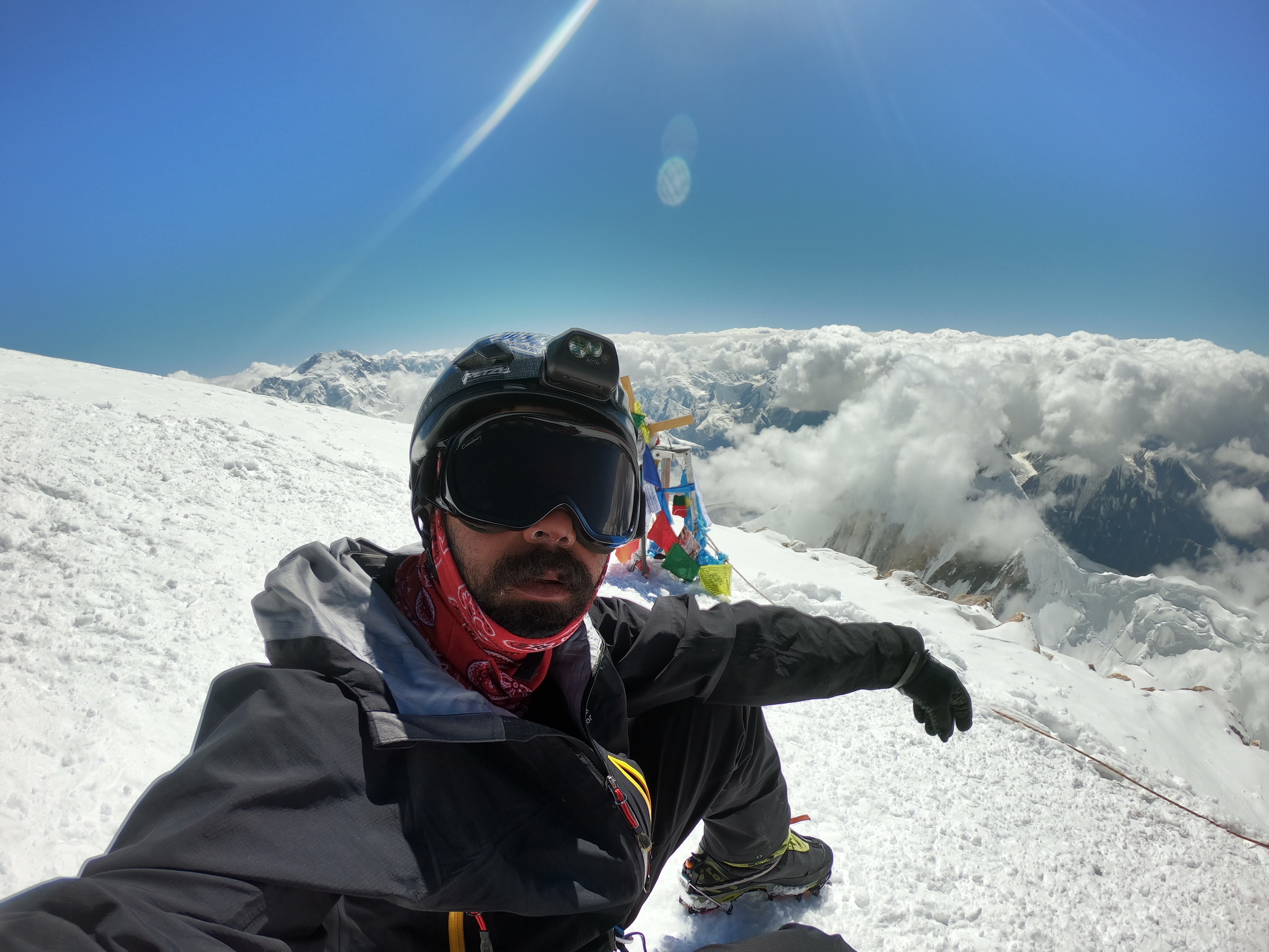 صعود به قله خانتنگری - 7010 متر - قزاقستان